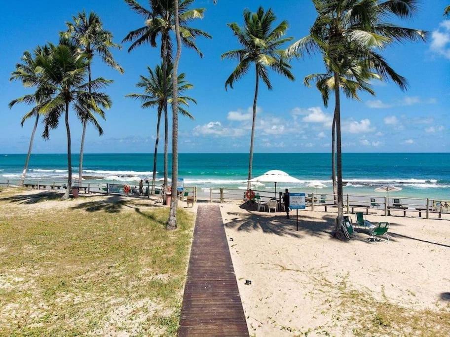 Flat Beira Mar - Carneiros Beach Resort ตามังดาเร ภายนอก รูปภาพ