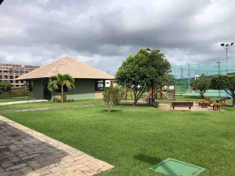 Flat Beira Mar - Carneiros Beach Resort ตามังดาเร ภายนอก รูปภาพ
