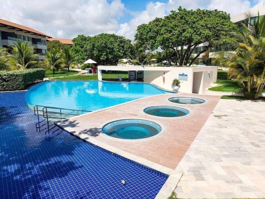 Flat Beira Mar - Carneiros Beach Resort ตามังดาเร ภายนอก รูปภาพ